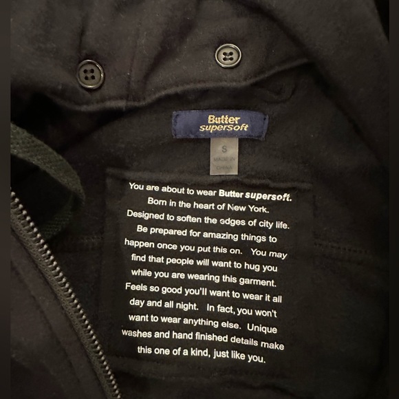 Leather jacket x sweatshirt - Picture 5 of 5